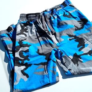 Ablanche Camo Blue Joggers Size XL Blue Gray